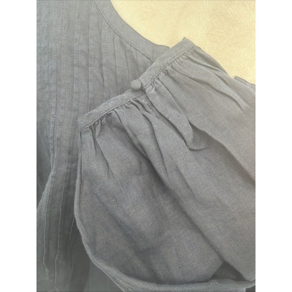 VINEYARD VINES Womens' Black Tunic Cover Up Shirt Linen Size 3X - Picture 4 of 8